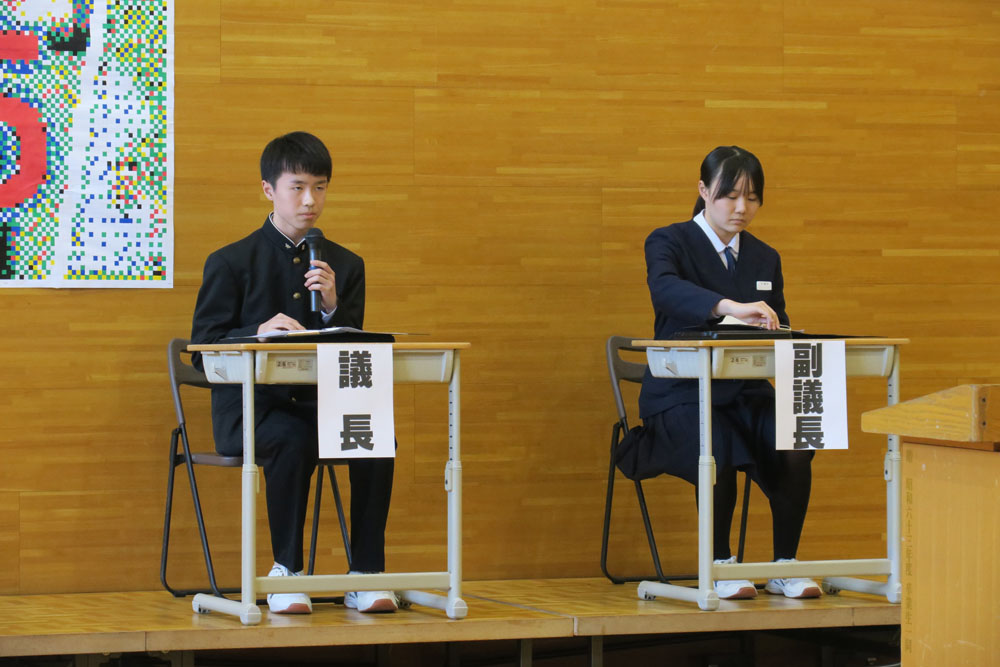 後期生徒総会の様子5